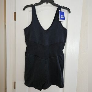 JoyLab Black Sleeveless Fitted Bodysuit NWT
